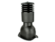 Lüftungskamin  isolierter profil A ⌀125 mm für Dachpfannenbleche