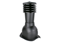 Lüftungskamin  ⌀125 mm für flache Blecheindeckungen