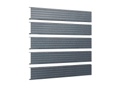 Metallzaunlamelle RAL 7016 Graphitgrau, matt