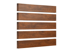 DUO-Metalllamelle in Dunkler Eiche