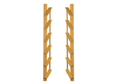 Aluminium-Führungsschiene für bewegliche Fassadenjalousien