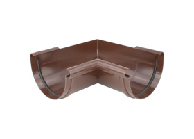 Rinneninnenecke 100 mm PVC-U RAL8017 (braun) KACZMAREK