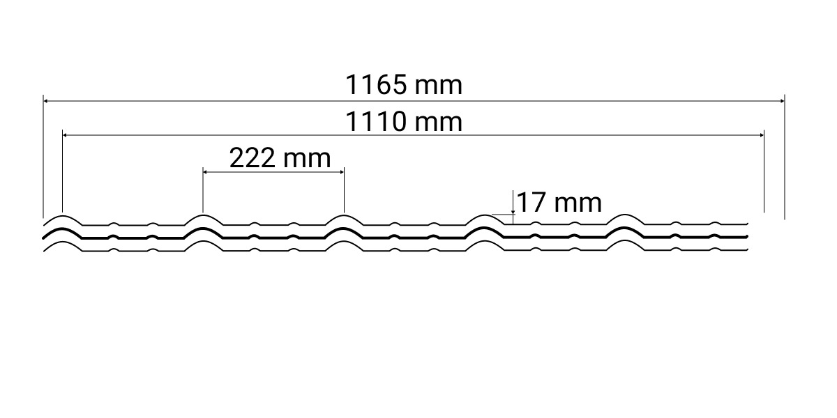 Profilfüller Pfannenblech FIORD PRUSZYŃSKI